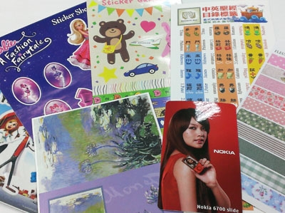 สติกเกอร์ลายการ์ตูน